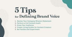 5 Tips for Finding Brand Voice
